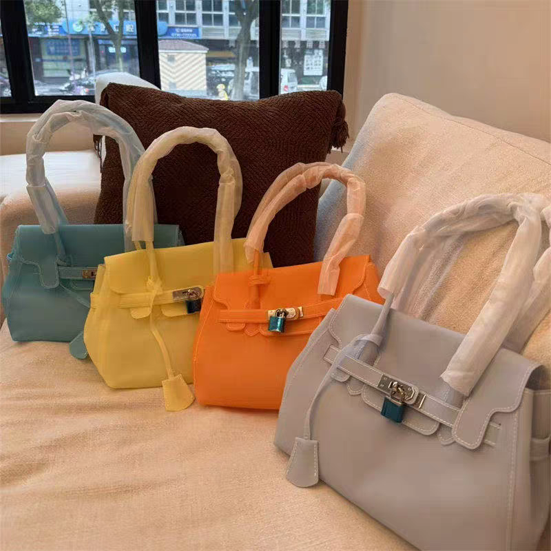 Jelly Firkin Mini Tote Bag – Orange