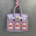 Lilac Birkin Bag Charm