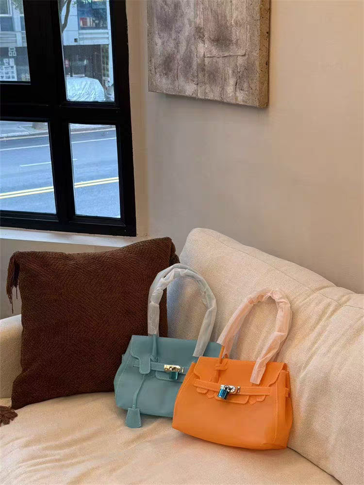 Jelly Firkin Mini Tote Bag – Orange