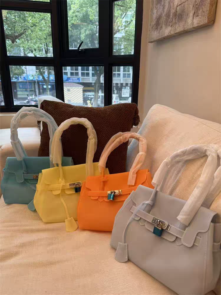 Jelly Firkin Mini Tote Bag – Orange