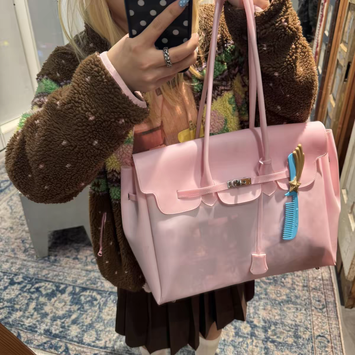 Jelly Firkin 35 cm- light Pink