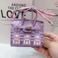 Lavender Birkin Bag Charm