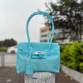 Jelly Firkin Mini Tote Bag – Sea Blue
