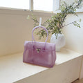 Jelly Firkin Bag 35cm – Light Purple TPU Edition