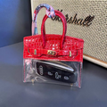 Red Mini Birkin Bag Charm